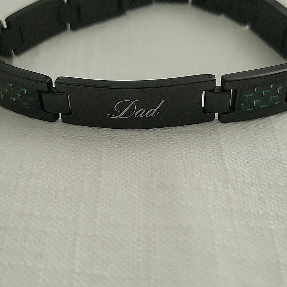 Titanium DAD bracelet - Picture 3 of 5